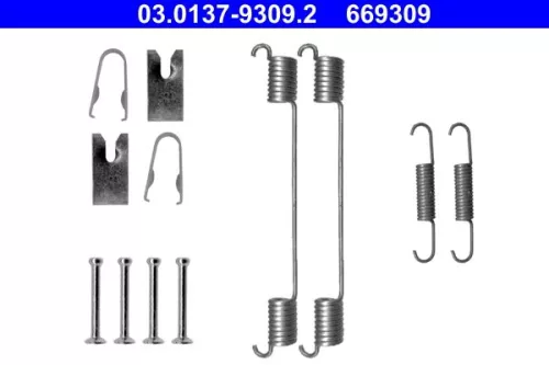 Accessory Kit, brake shoes ATE 03.0137-9309.2)