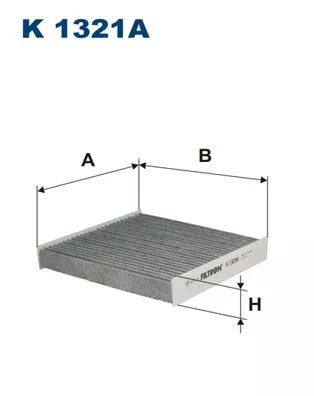 Filter, cabin air FILTRON K 1321A)