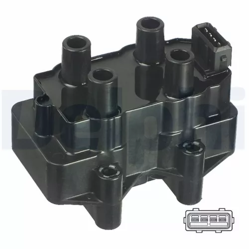 Ignition Coil DELPHI GN10488-12B1)