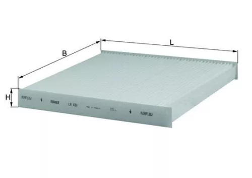 Filter, cabin air KNECHT LA 430)