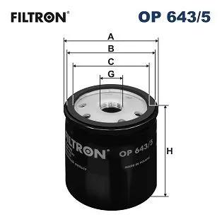 Oil Filter FILTRON OP 643/5)
