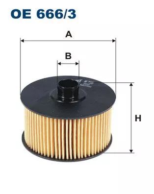 Oil Filter FILTRON OE 666/3)