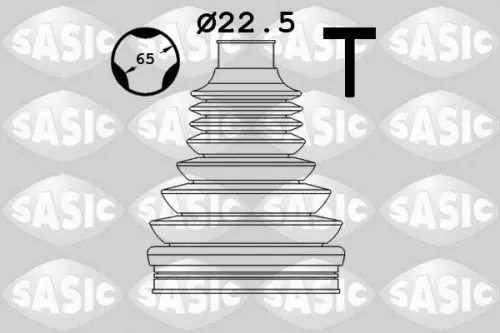 Bellow Kit, drive shaft SASIC 1904046)