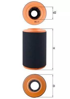 Air Filter KNECHT LX 3353)