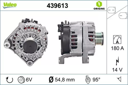 Alternator VALEO 439613)
