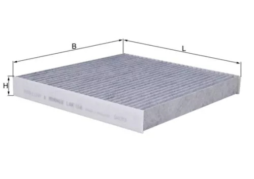 Filter, cabin air KNECHT LAK 158)
