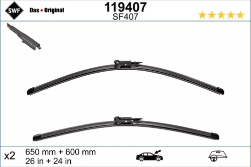 Wiper Blade SWF 119407)