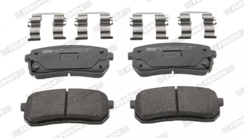 Brake Pad Set, disc brake FERODO FDB4114)