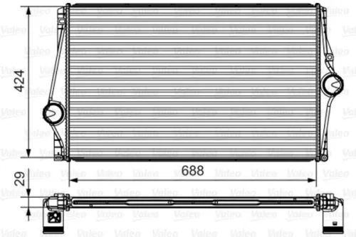 Charge Air Cooler VALEO 818282)