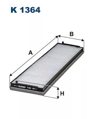 Filter, cabin air FILTRON K 1364)