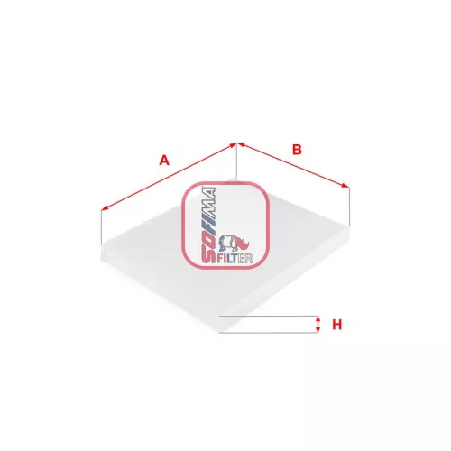 Filter, cabin air SOFIMA S 3149 C)