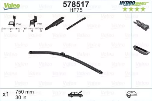 Wiper Blade VALEO 578517)
