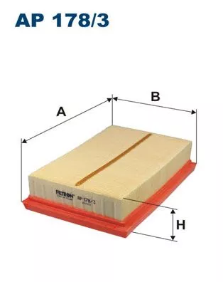Air Filter FILTRON AP 178/3)
