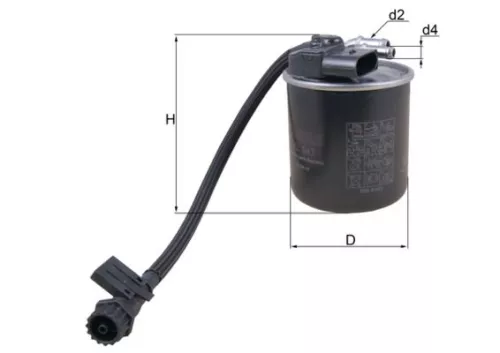 Fuel Filter KNECHT KL 947)