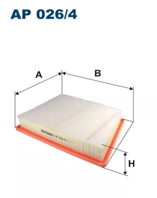 Air Filter FILTRON AP 026/4)