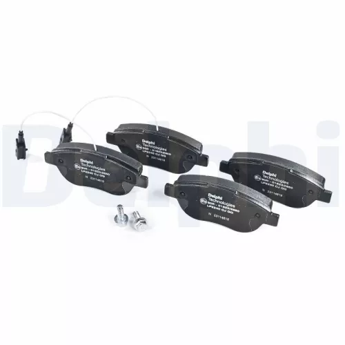 Brake Pad Set, disc brake DELPHI LP2240)
