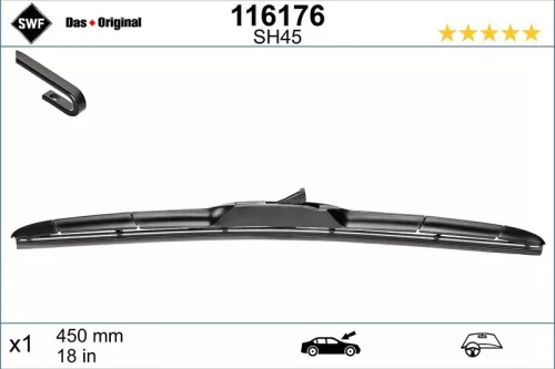 Wiper Blade SWF 116176)