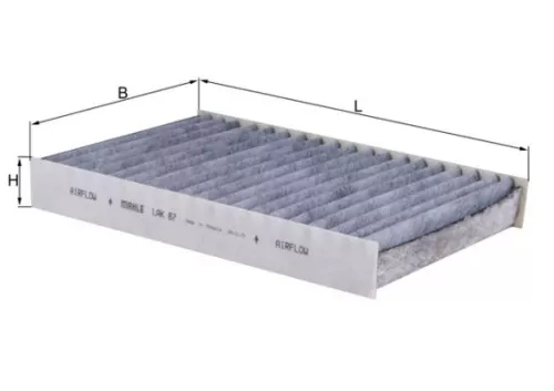Filter, cabin air KNECHT LAK 87)