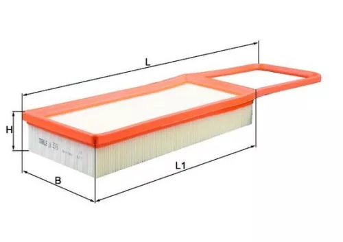 Air Filter KNECHT LX 3249)