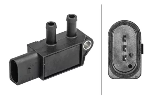 Sensor, exhaust pressure HELLA 6PP 009 409-161)