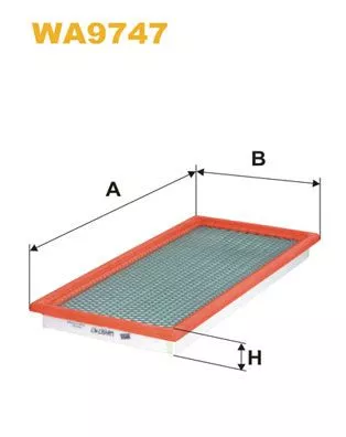 Air Filter WIX FILTERS WA9747)