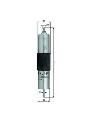 Fuel Filter KNECHT KL 104/1)