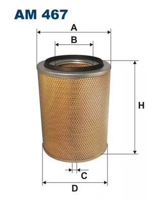 Air Filter FILTRON AM 467)