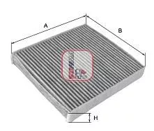 Filter, cabin air SOFIMA S 4105 CA)