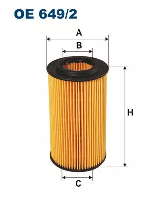Oil Filter FILTRON OE 649/2)