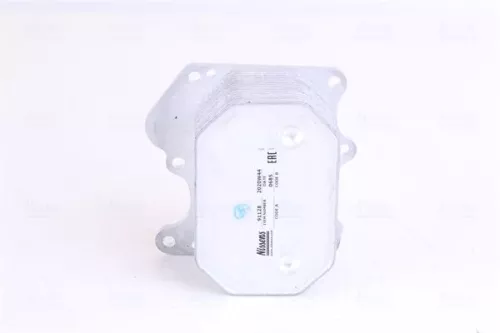 Oil Cooler, engine oil NISSENS 91128)