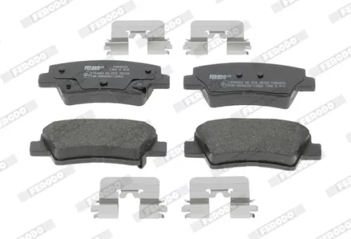 Brake Pad Set, disc brake FERODO FDB4833)