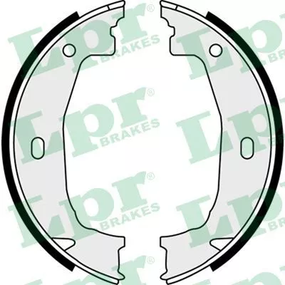 Brake Shoe Set, parking brake LPR 08100)