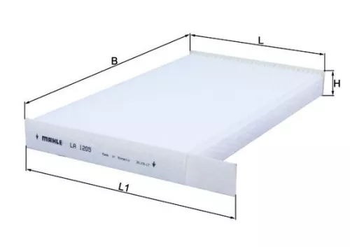 Filter, cabin air KNECHT LA 1205)
