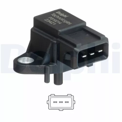 Sensor, boost pressure DELPHI PS10214)
