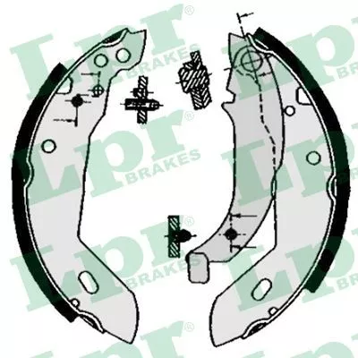 Brake Shoe Set LPR 04670)