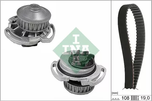 Water Pump & Timing Belt Kit Schaeffler INA 530 0717 30)