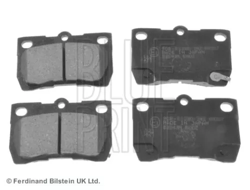 Brake Pad Set, disc brake BLUE PRINT ADT342178)