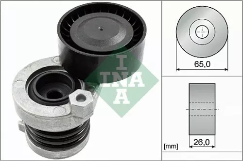 Belt Tensioner, V-ribbed belt Schaeffler INA 534 0551 10)