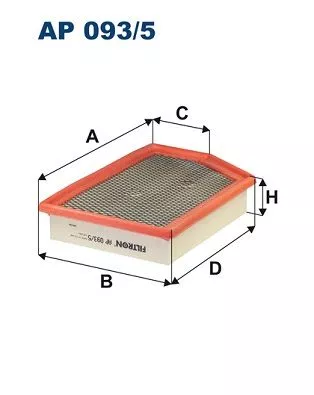 Air Filter FILTRON AP 093/5)
