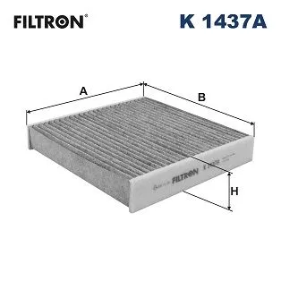 Filter, cabin air FILTRON K 1437A)
