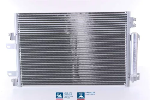 Condenser, air conditioning NISSENS 940570)