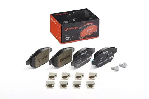 Brake Pad Set, disc brake BREMBO P 61 068X)