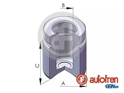 Piston, brake caliper AUTOFREN SEINSA D025552)