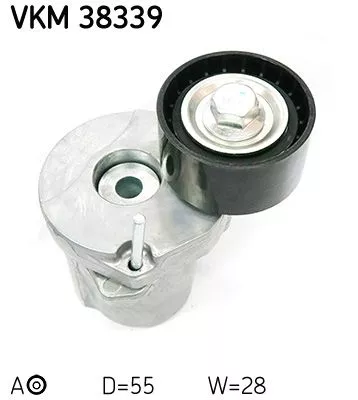 Belt Tensioner, V-ribbed belt SKF VKM 38339)