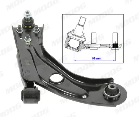 Control/Trailing Arm, wheel suspension MOOG PE-WP-14686)