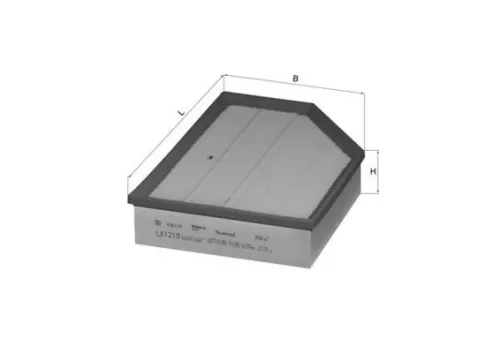Air Filter KNECHT LX 1219)