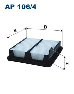 Air Filter FILTRON AP 106/4)