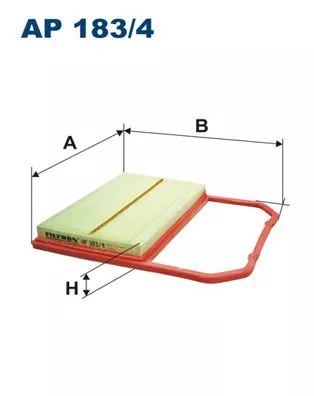 Air Filter FILTRON AP 183/4)