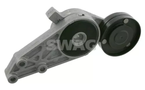 Belt Tensioner, V-ribbed belt SWAG 30 91 9736)