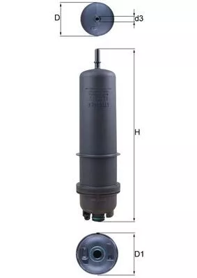 Fuel Filter KNECHT KL 872/7)